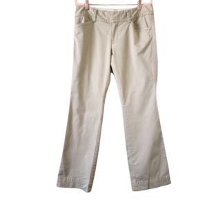 Eddie Bauer Blakely Bootcut Khaki Pants Womens Size 8 #0441